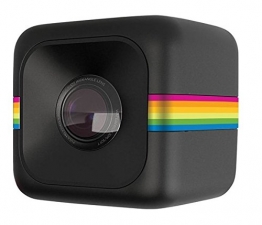 Polaroid Cube+ 1440p Mini Lifestyle Action Camera with Wi-Fi & Image Stabilization (Black) -
