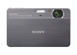 Sony Cybershot DSC-T700 10MP Digital Camera with 4x Optical Zoom with Super Steady Shot Image Stabilization (Grey) -